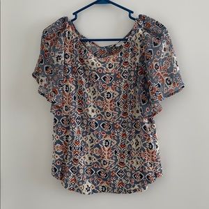 Beautiful lucky brand blouse